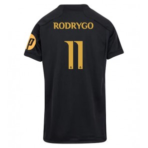 Real Madrid Rodrygo Goes #11 Tredje Tröja Dam 2023-24 Kortärmad